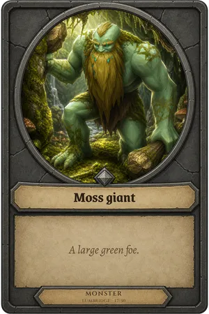 Moss giant