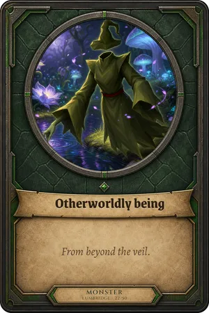 Otherworldly being