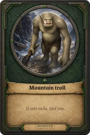 Mountain troll