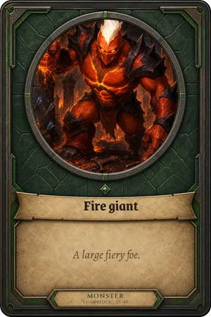Fire giant
