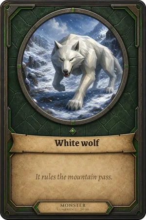 White wolf