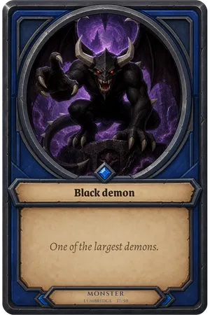 Black demon
