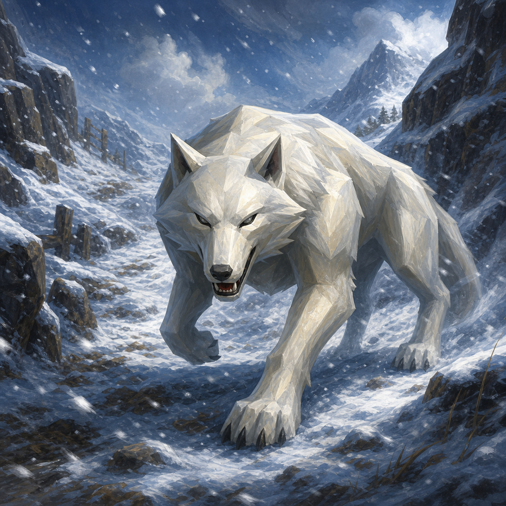 White wolf